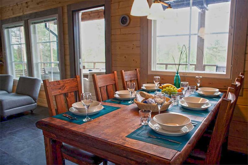 Kaidan Kiho, Hapero -huvila ruokailutila