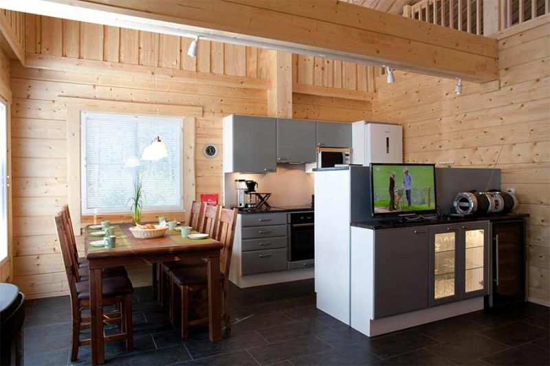 Kaidan Kiho, Kilpikonna huvila keittiö