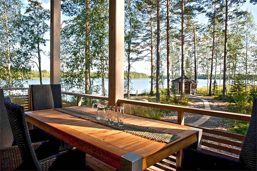 Kaidan Kiho, Kilpikonna huvila terassi