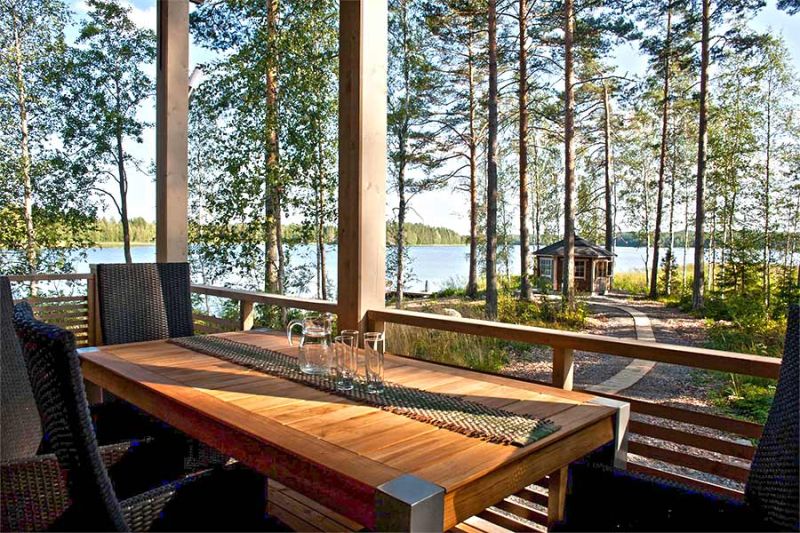 Kaidan Kiho, Kilpikonna huvila terassi