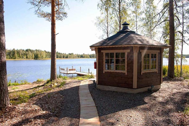 Kaidan Kiho, Kilpikonna huvila grillikota