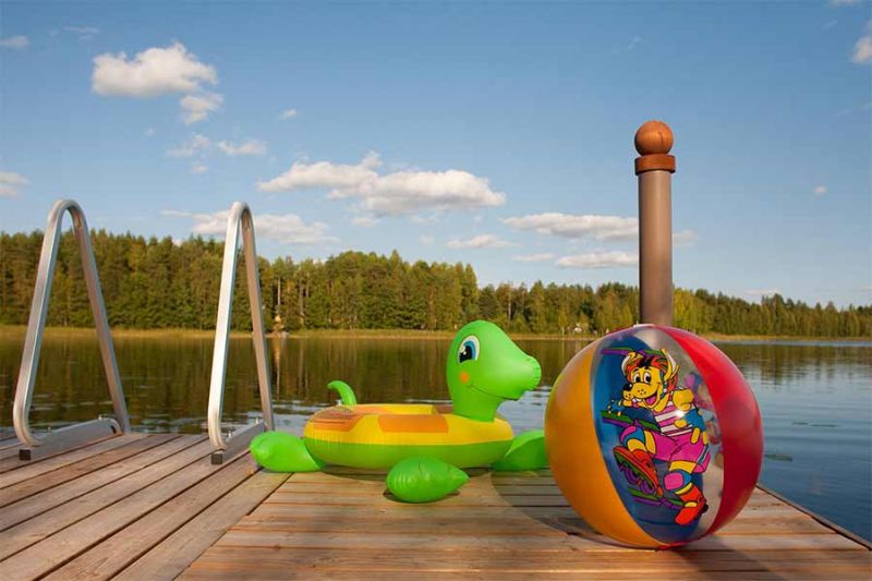 Kaidan Kiho, Kilpikonna huvila laituri