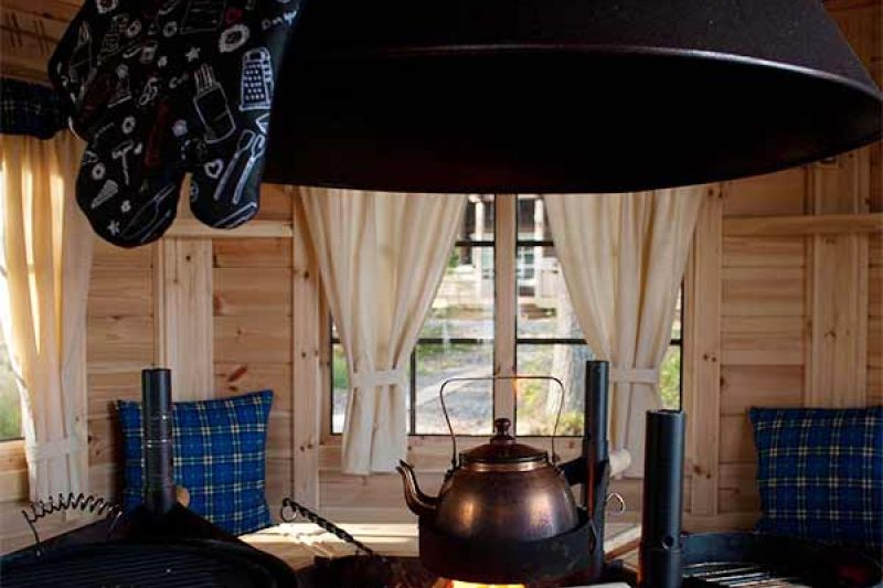 Kaidan Kiho, Kilpikonna huvila grillikota