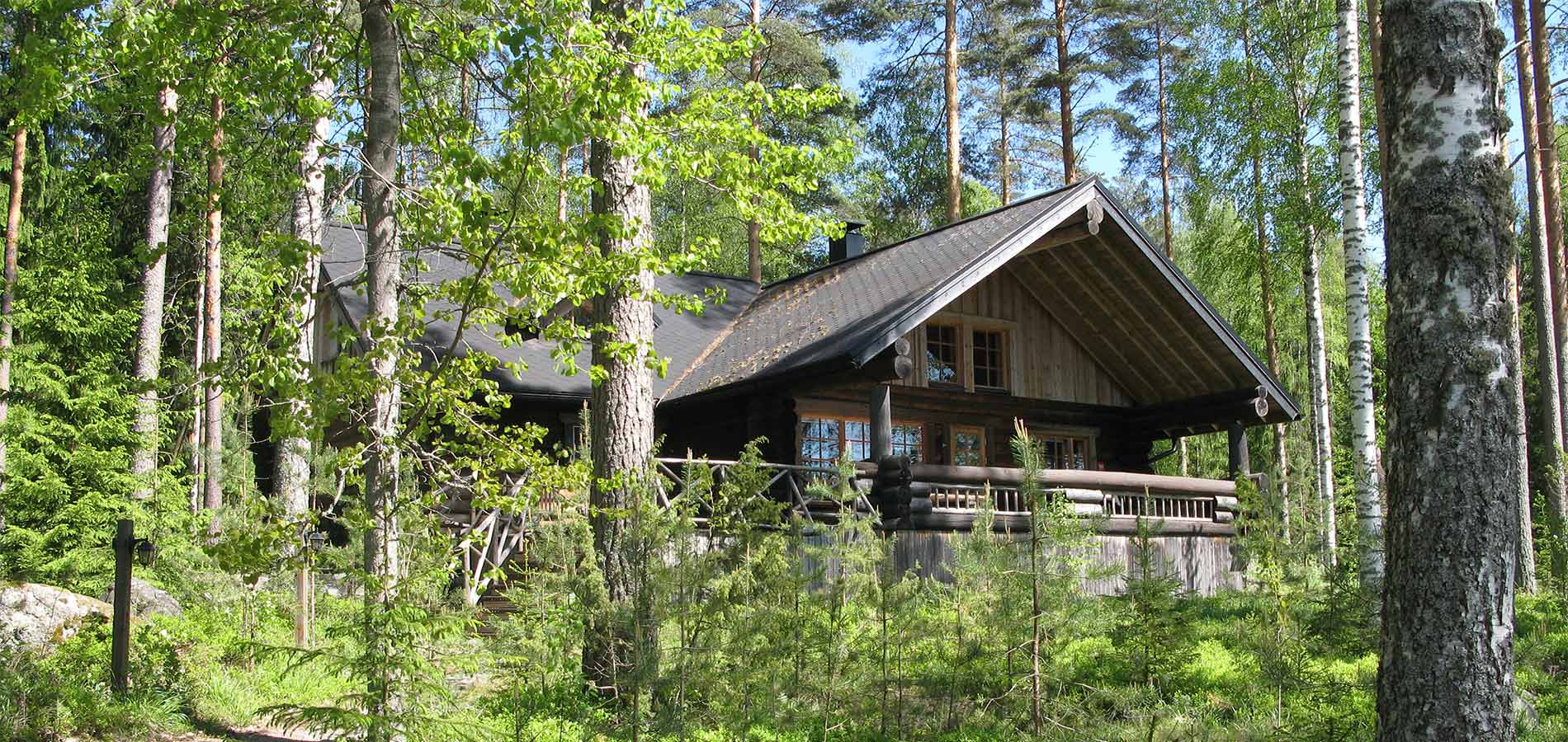 Majoitusta Ristiinassa, Saimaan vesistön äärellä