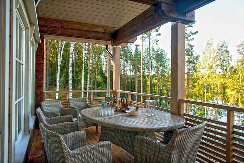 Kaidan Kiho, Hapero -huvila terassi