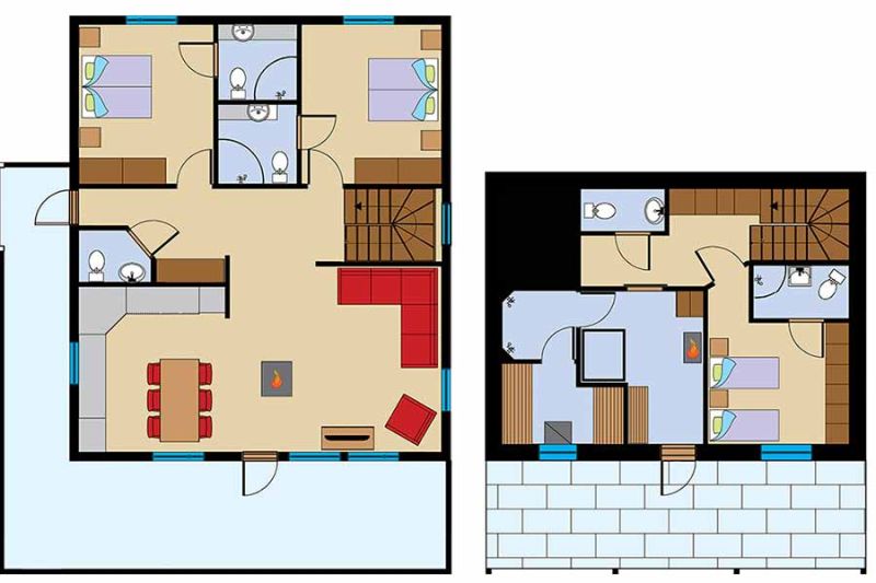 Kaidan Kiho, Hapero -huvila pohjakuva