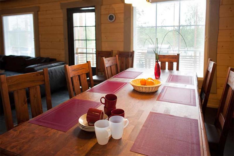 Kaidan Kiho, Valmuska-huvila ruokailutila